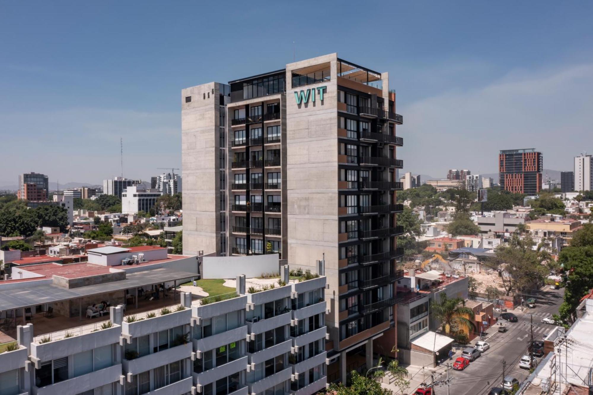 Galeria Flat Rooftop Pool Witgdl Guadalajara Exterior photo