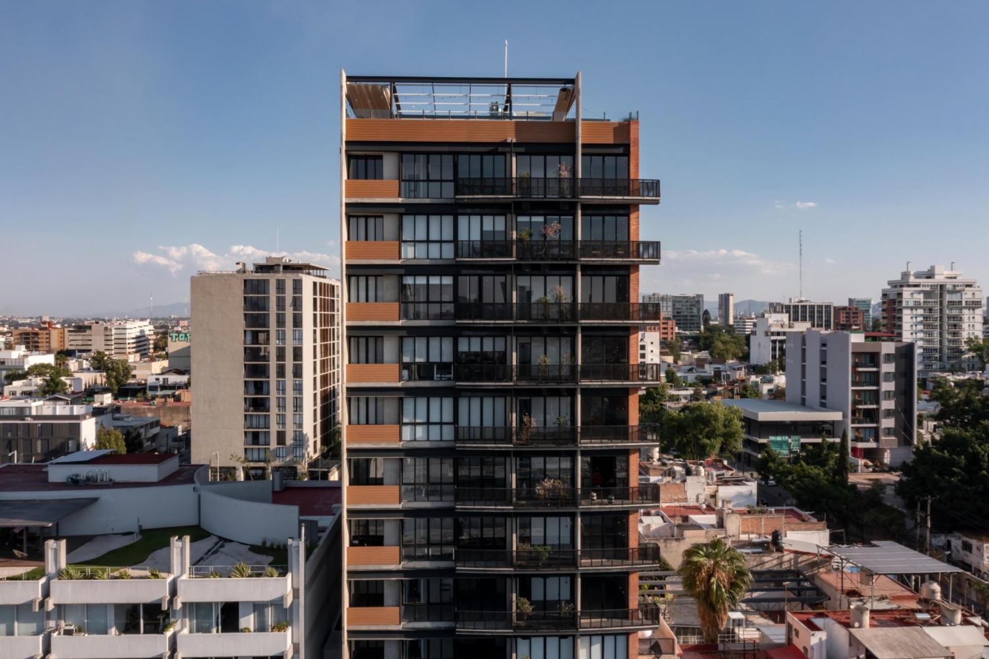 Galeria Flat Rooftop Pool Witgdl Guadalajara Exterior photo