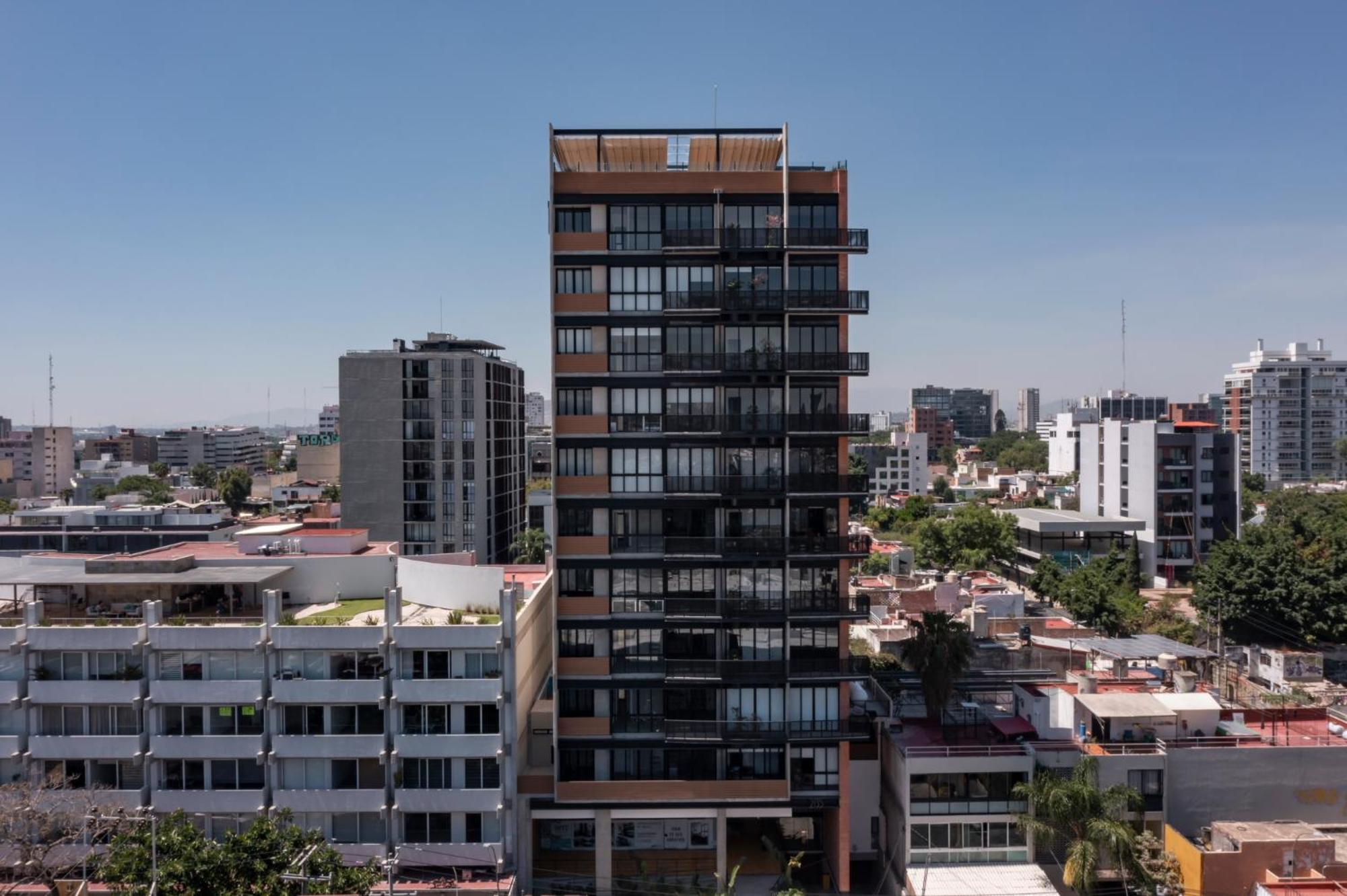 Galeria Flat Rooftop Pool Witgdl Guadalajara Exterior photo