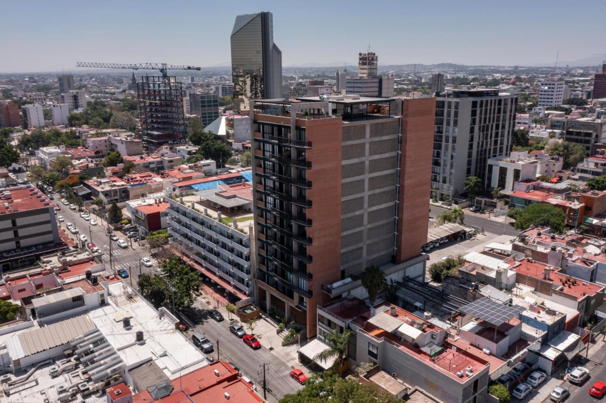 Galeria Flat Rooftop Pool Witgdl Guadalajara Exterior photo